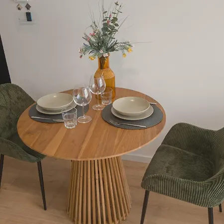 Flat With Garage And Balcony With View To A Garden *