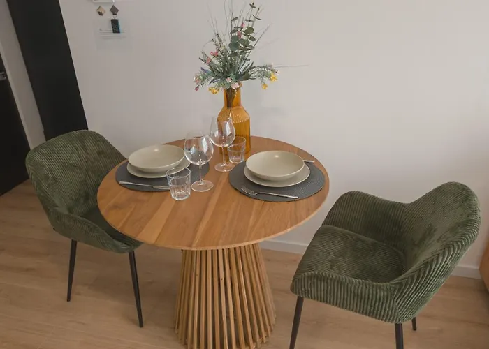 Flat With Garage And Balcony With View To A Garden *