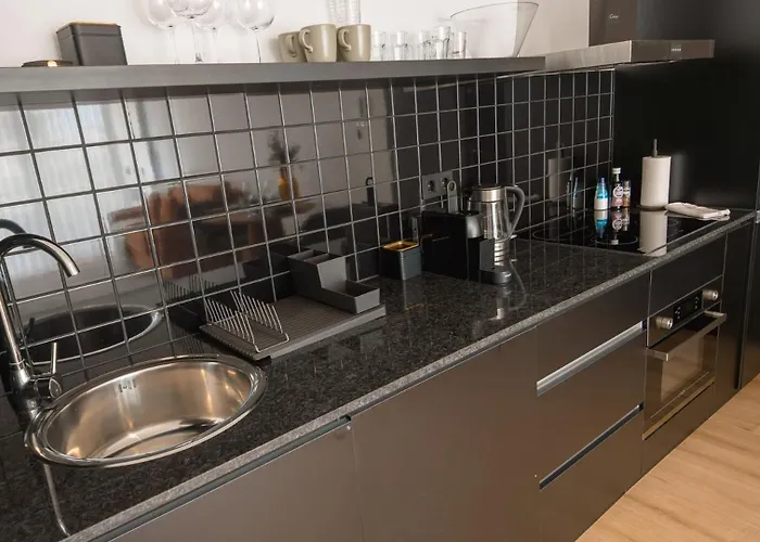 Flat With Garage And Balcony With View To A Garden *